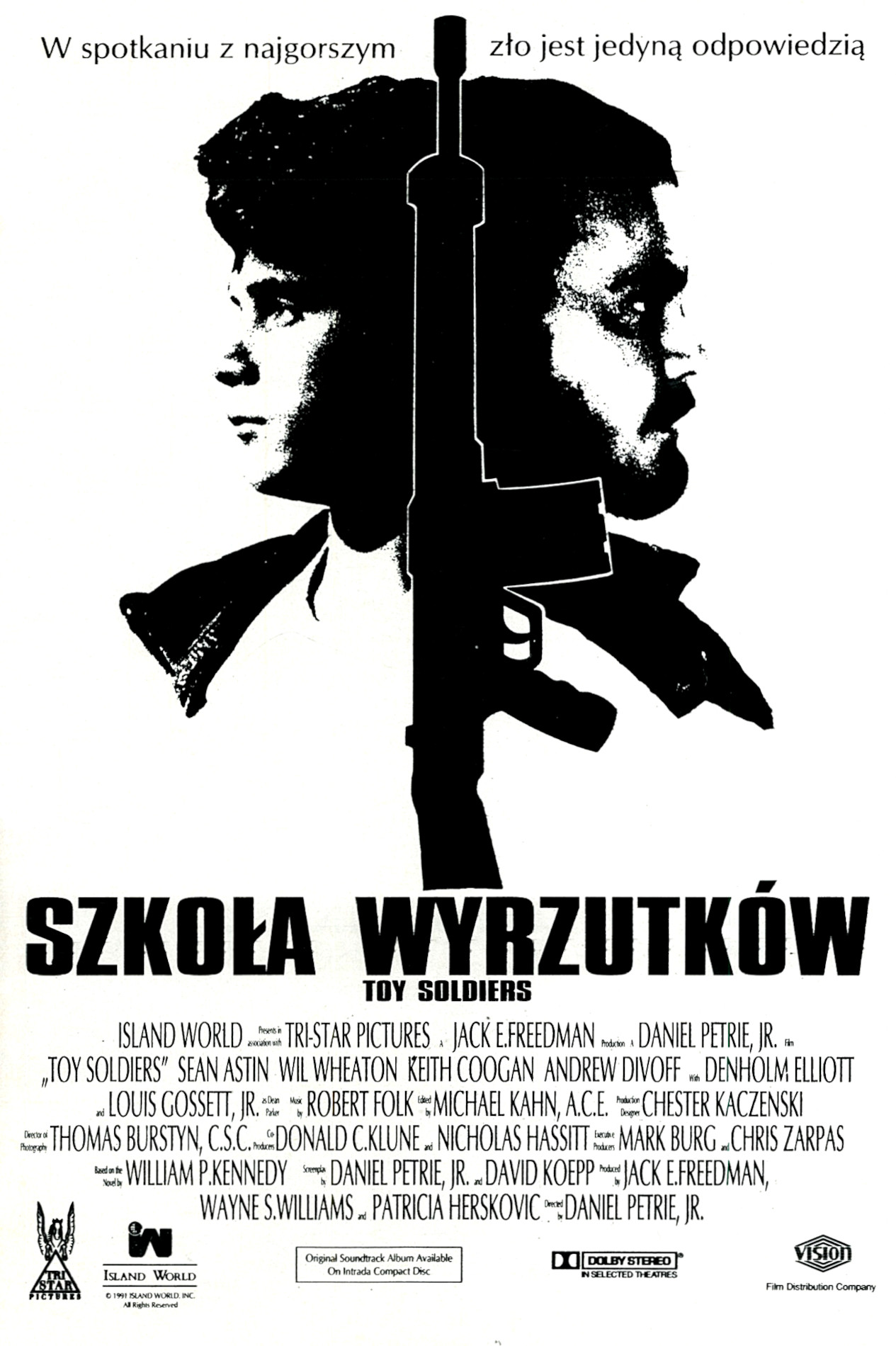 Polski plakat filmu 'Szkoła Wyrzutków'