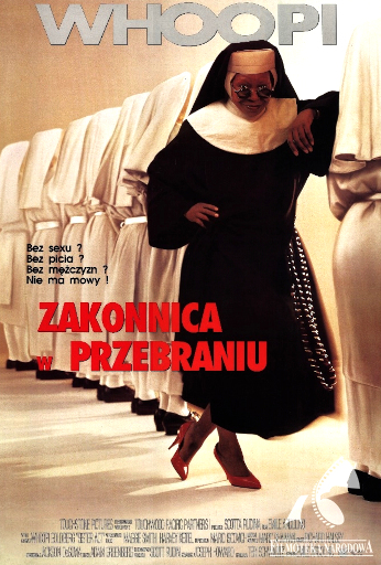 Przód ulotki filmu 'Zakonnica W Przebraniu'