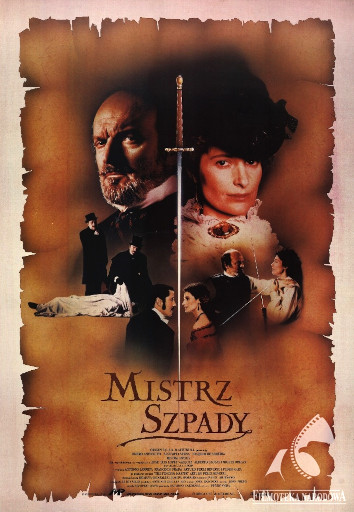 Polski plakat filmu 'Mistrz Szpady'