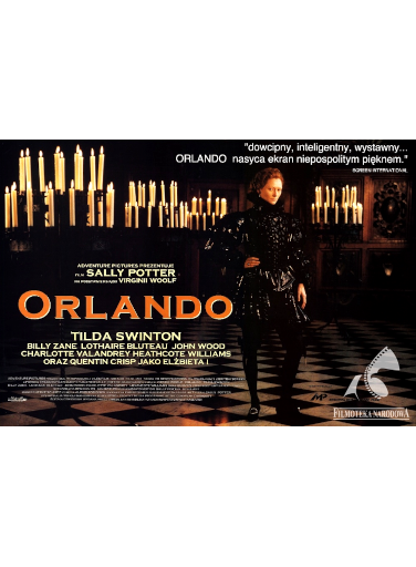 Polski plakat filmu 'Orlando'