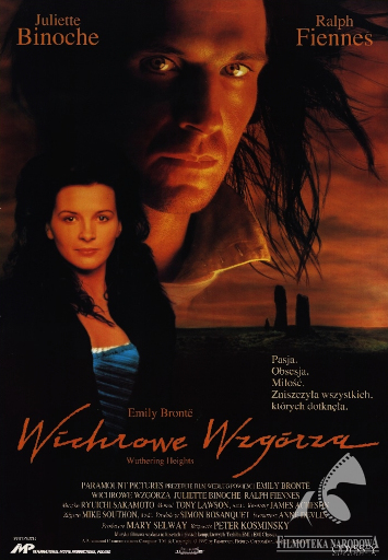 Polski plakat filmu 'Wichrowe Wzgórza'