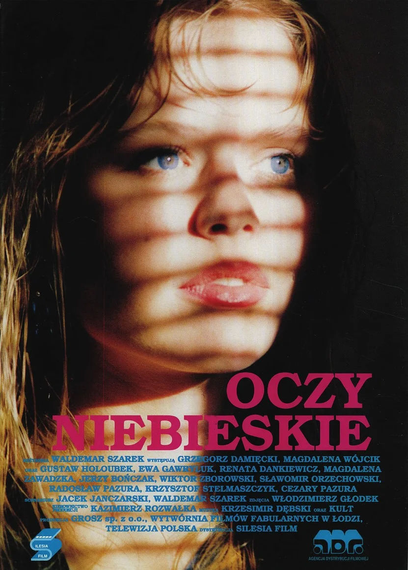 Polski plakat filmu 'Oczy Niebieskie'