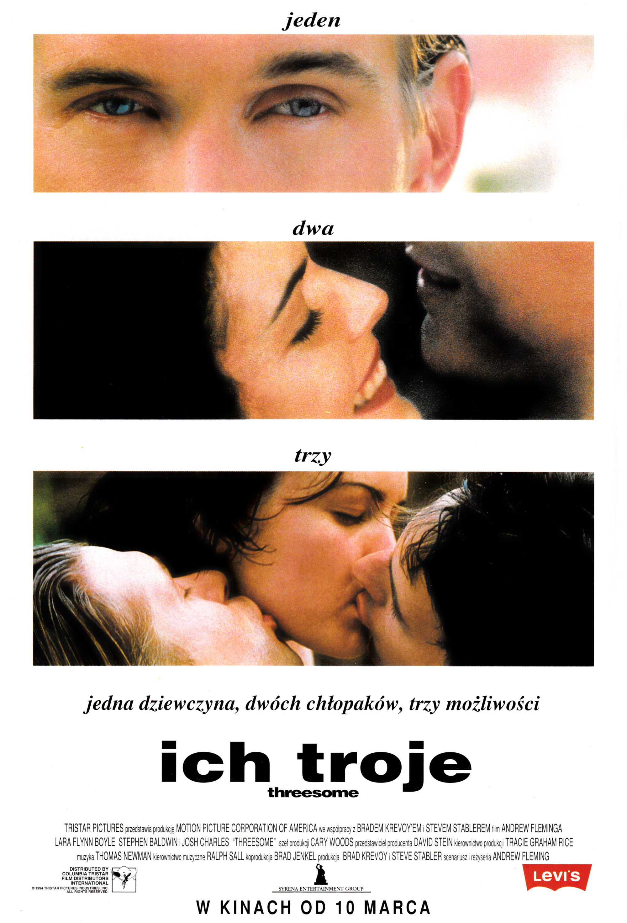 Polski plakat filmu 'Ich Troje'