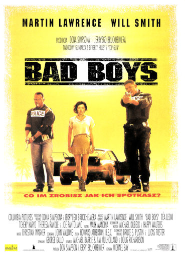 Polski plakat filmu 'Bad Boys'