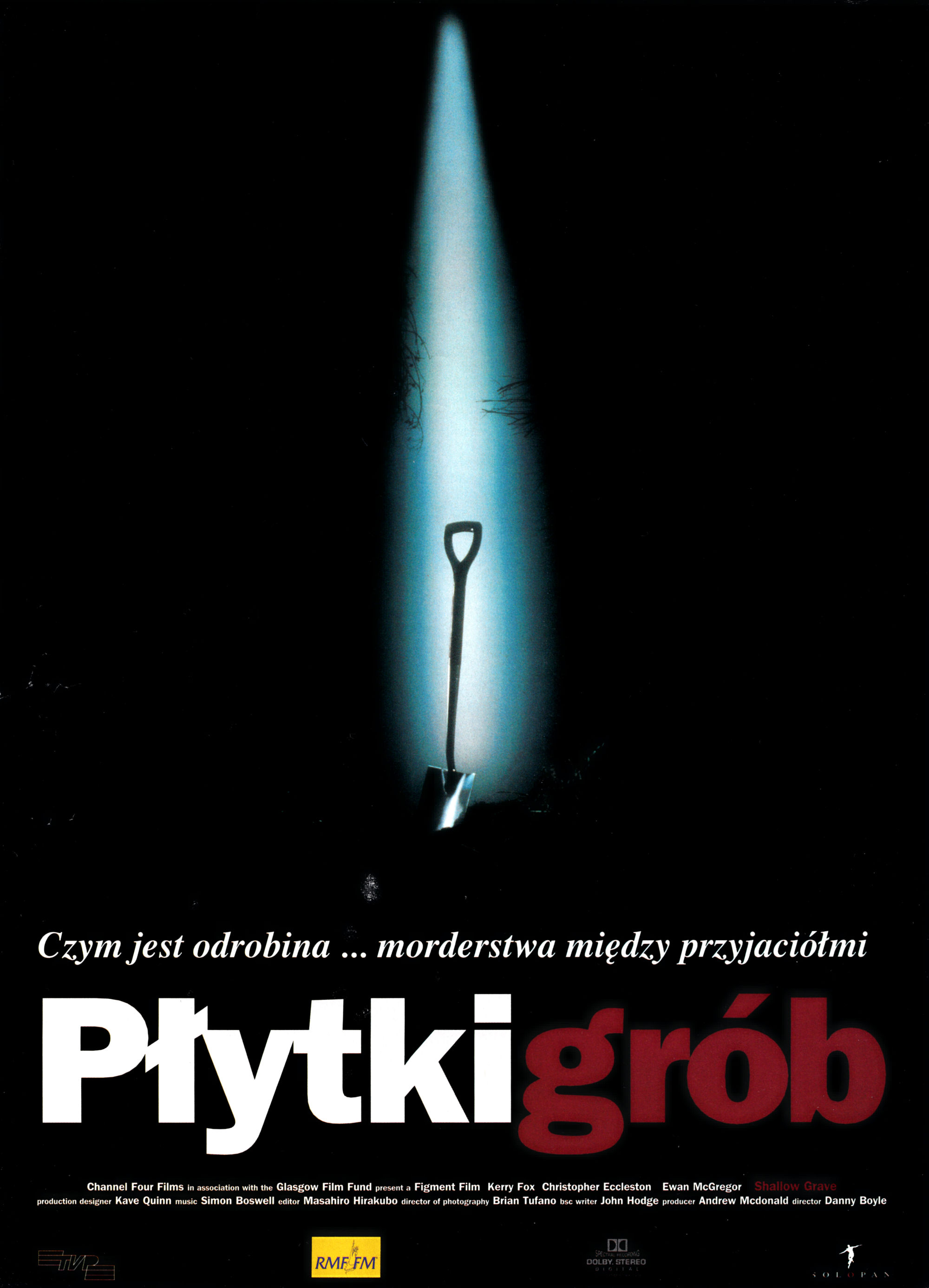 Polski plakat filmu 'Płytki Grób'