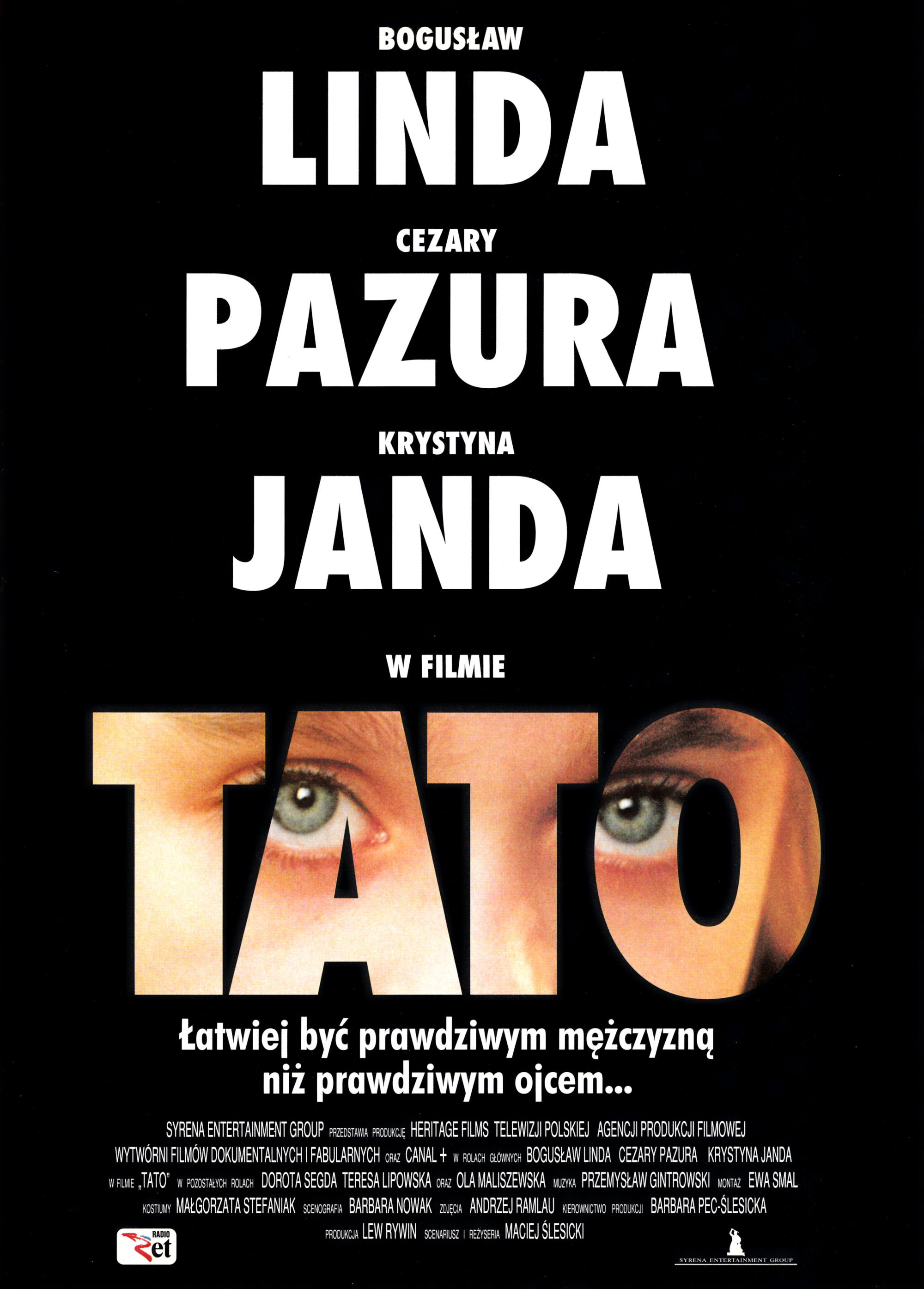 Polski plakat filmu 'Tato'