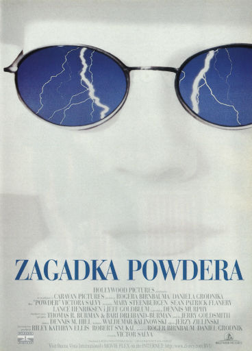 Przód ulotki filmu 'Zagadka Powdera'