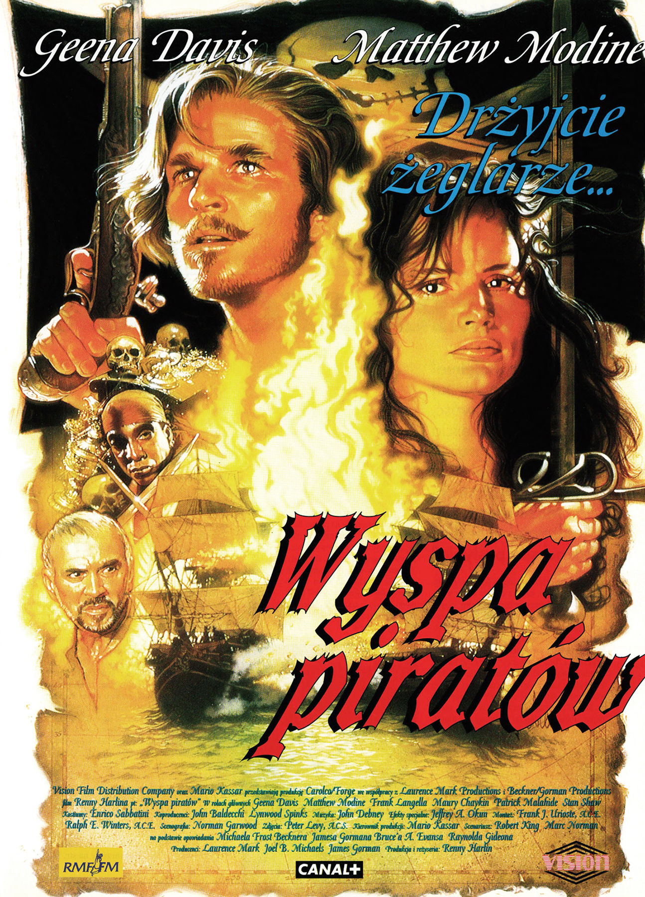 Polski plakat filmu 'Wyspa Piratów'