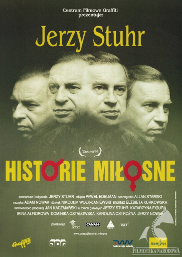 Polski plakat filmu 'Historie Miłosne'