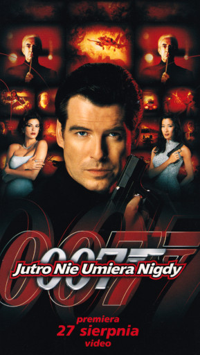 Przód ulotki filmu 'Jutro Nie Umiera Nigdy'