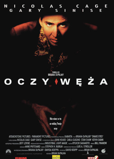 Polski plakat filmu 'Oczy Węża'