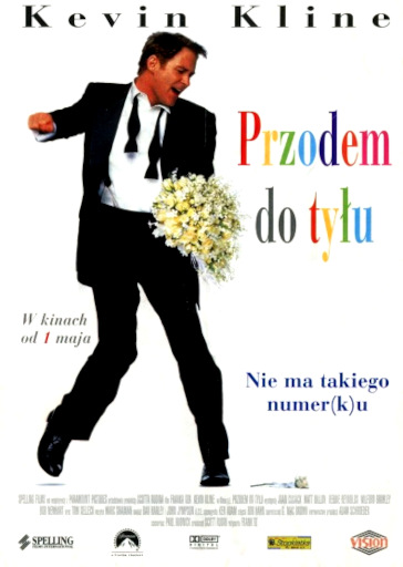 Przód ulotki filmu 'Przodem Do Tyłu'