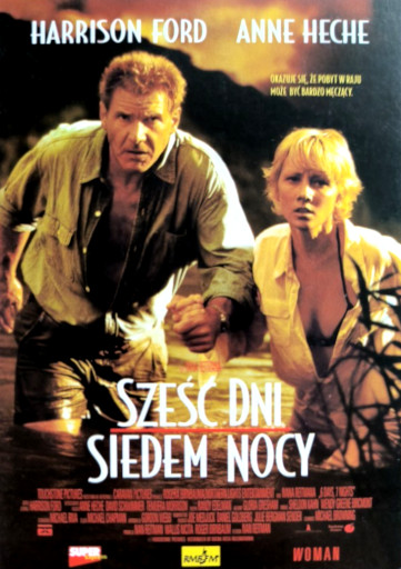 Przód ulotki filmu 'Sześć Dni, Siedem Nocy'