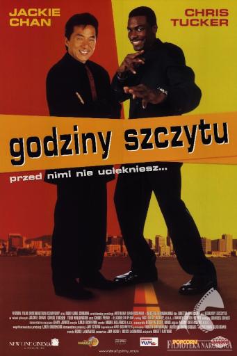 Polski plakat filmu 'Godziny Szczytu'