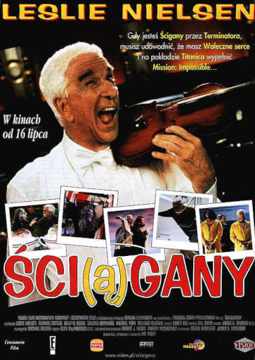 Polski plakat filmu 'Ściągany'