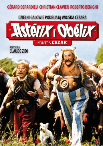 Polski plakat filmu 'Asterix i Obelix Kontra Cezar'