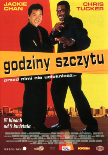 Przód ulotki filmu 'Godziny Szczytu'