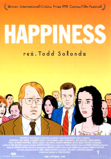 Przód ulotki filmu 'Happiness'