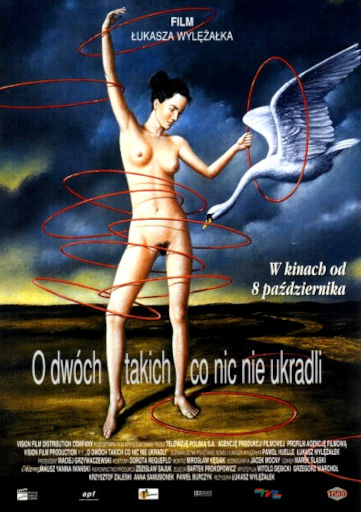 Przód ulotki filmu 'O Dwóch Takich, Co Nic Nie Ukradli'