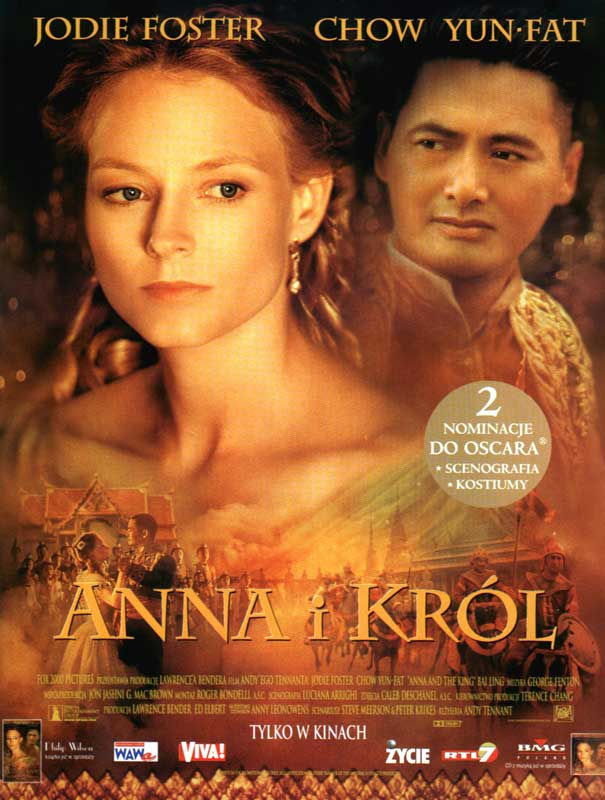 Polski plakat filmu 'Anna i Król'