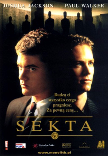 Przód ulotki filmu 'Sekta'