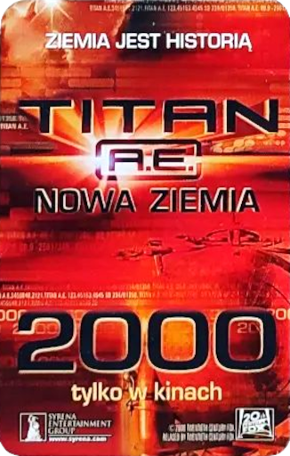 Przód ulotki filmu 'Titan - Nowa Ziemia'