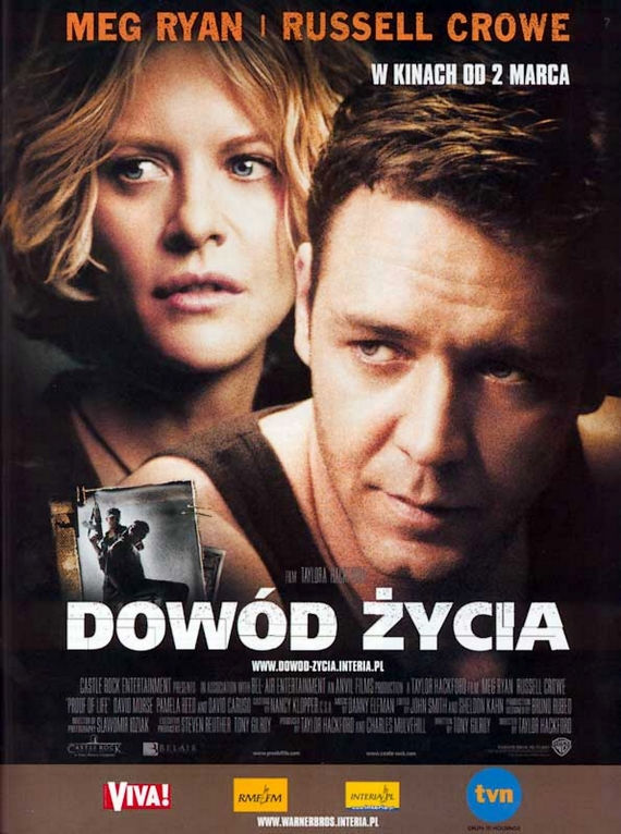 Polski plakat filmu 'Dowód Życia'