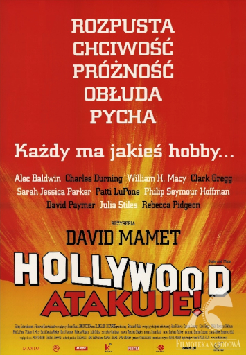 Polski plakat filmu 'Hollywood Atakuje!'