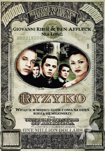 Polski plakat filmu 'Ryzyko'