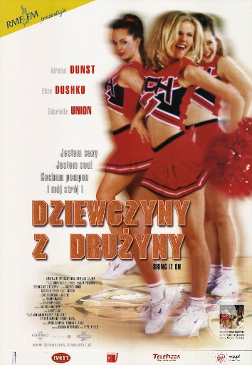 Polski plakat filmu 'Dziewczyny Z Drużyny'