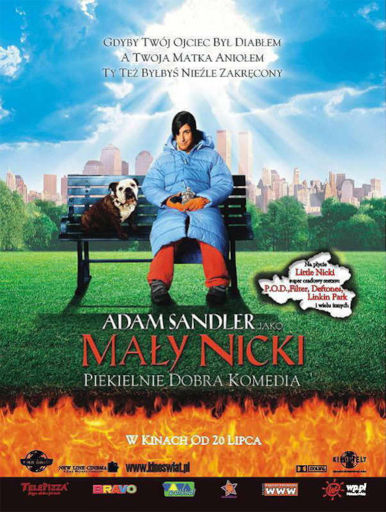 Polski plakat filmu 'Mały Nicki'