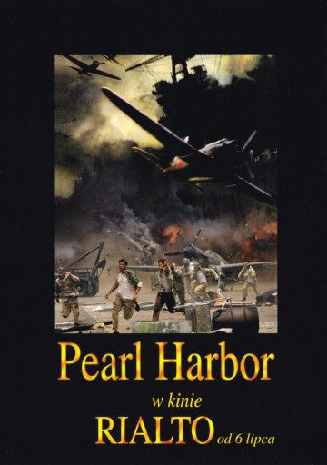 Przód ulotki filmu 'Pearl Harbor'