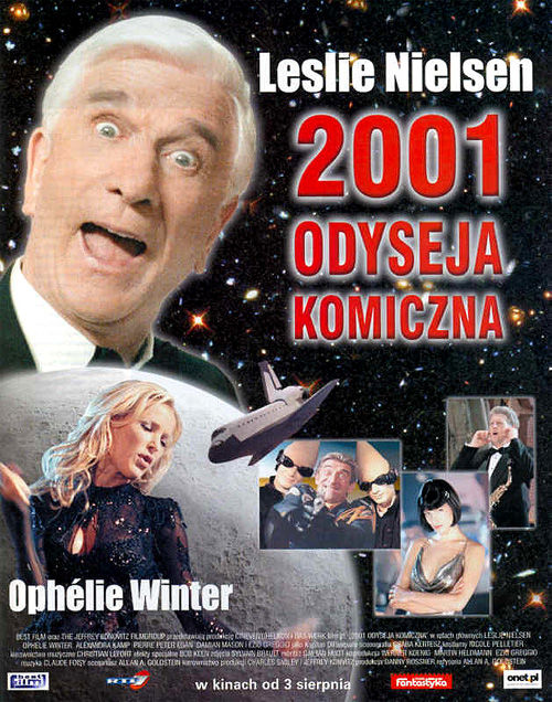 Polski plakat filmu '2001: Odyseja Komiczna'