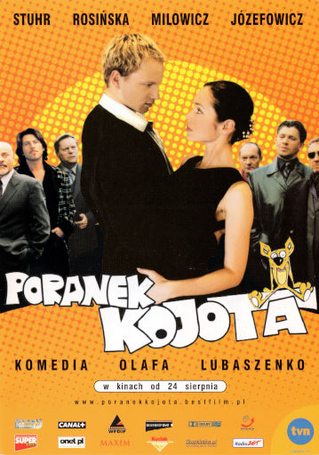 Przód ulotki filmu 'Poranek Kojota'