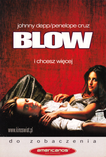 Przód ulotki filmu 'Blow'