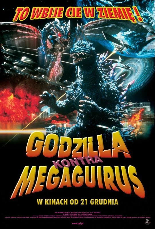 Polski plakat filmu 'Godzilla Kontra Megaguirus'