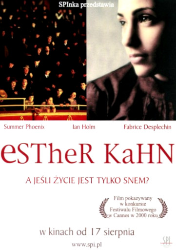 Przód ulotki filmu 'Esther Kahn'