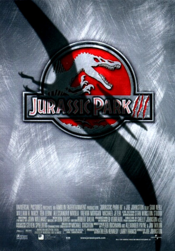 Polski plakat filmu 'Jurassic Park III'