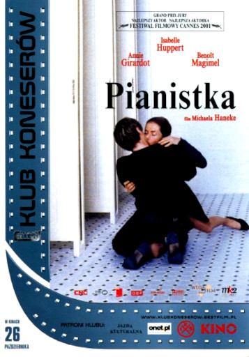 Przód ulotki filmu 'Pianistka'