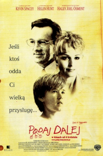 Przód ulotki filmu 'Podaj Dalej'