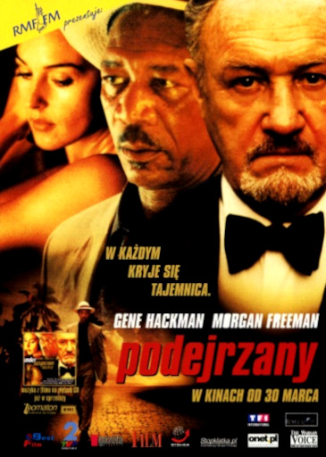 Przód ulotki filmu 'Podejrzany'