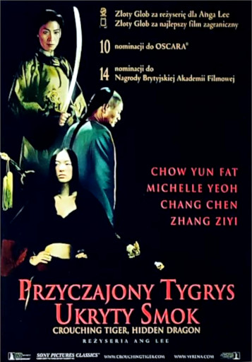 Przód ulotki filmu 'Przyczajony Tygrys, Ukryty Smok'