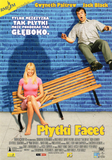 Przód ulotki filmu 'Płytki Facet'