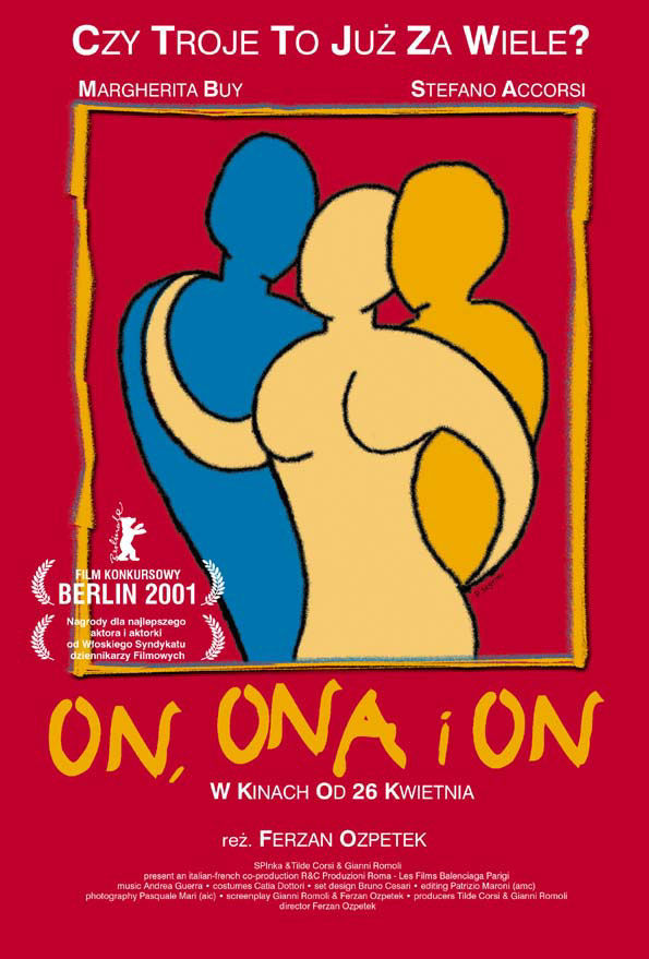 Polski plakat filmu 'On, Ona i On'