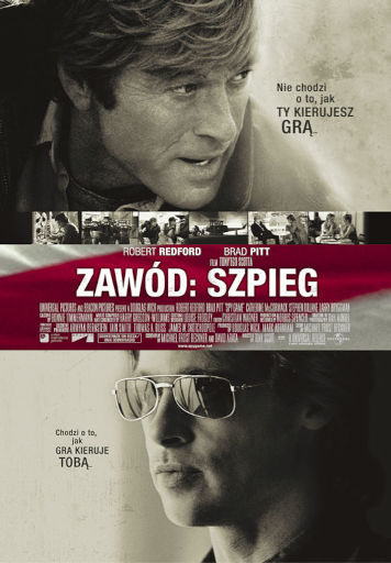 Polski plakat filmu 'Zawód: Szpieg'