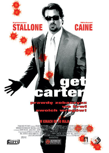 Przód ulotki filmu 'Get Carter'