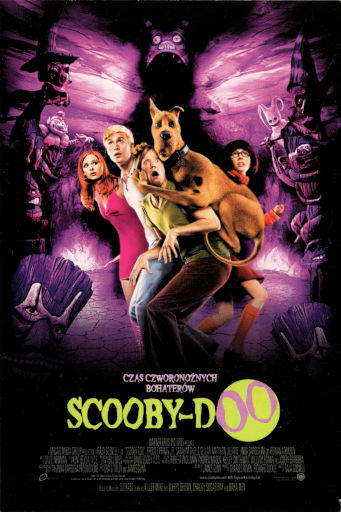 Przód ulotki filmu 'Scooby-Doo'