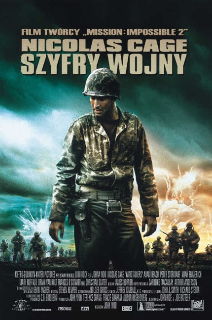 Polski plakat filmu 'Szyfry Wojny'