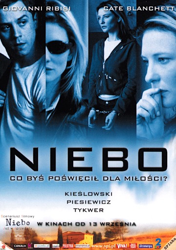 Przód ulotki filmu 'Niebo'