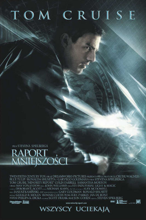 Polski plakat filmu 'Raport Mniejszości'